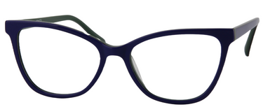 Women Access Eyeglasses : Madden - Blue Green - SpecSMART Eye Clinic (Front View)